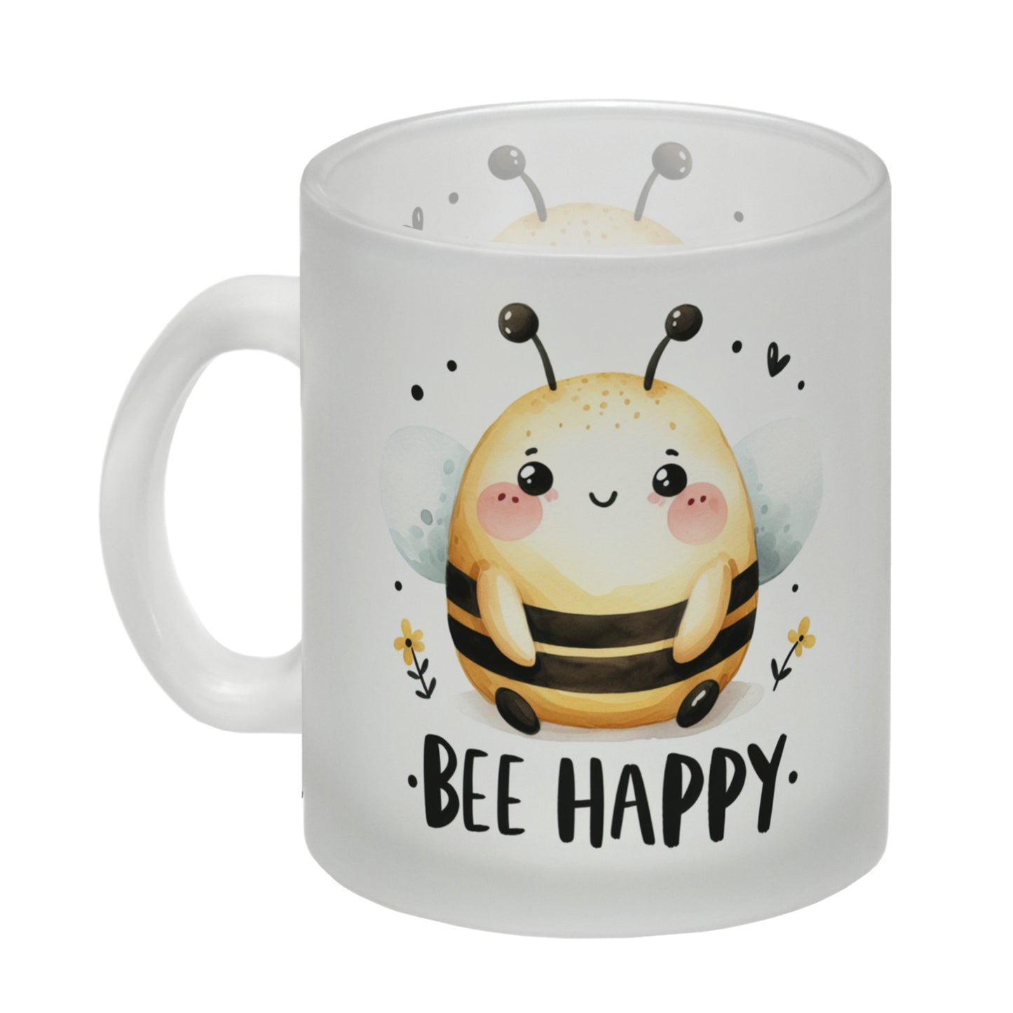 Biene Bee Happy Glas Tasse