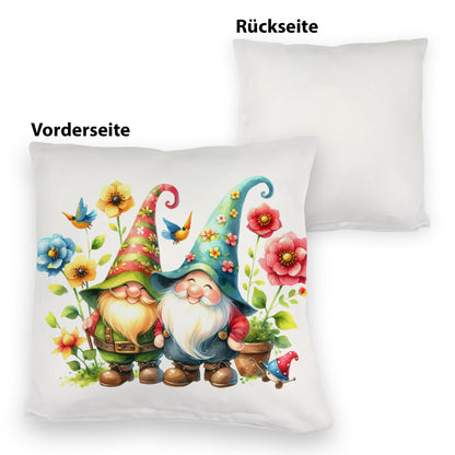 Süße Gartenzwerge Kuschelkissen