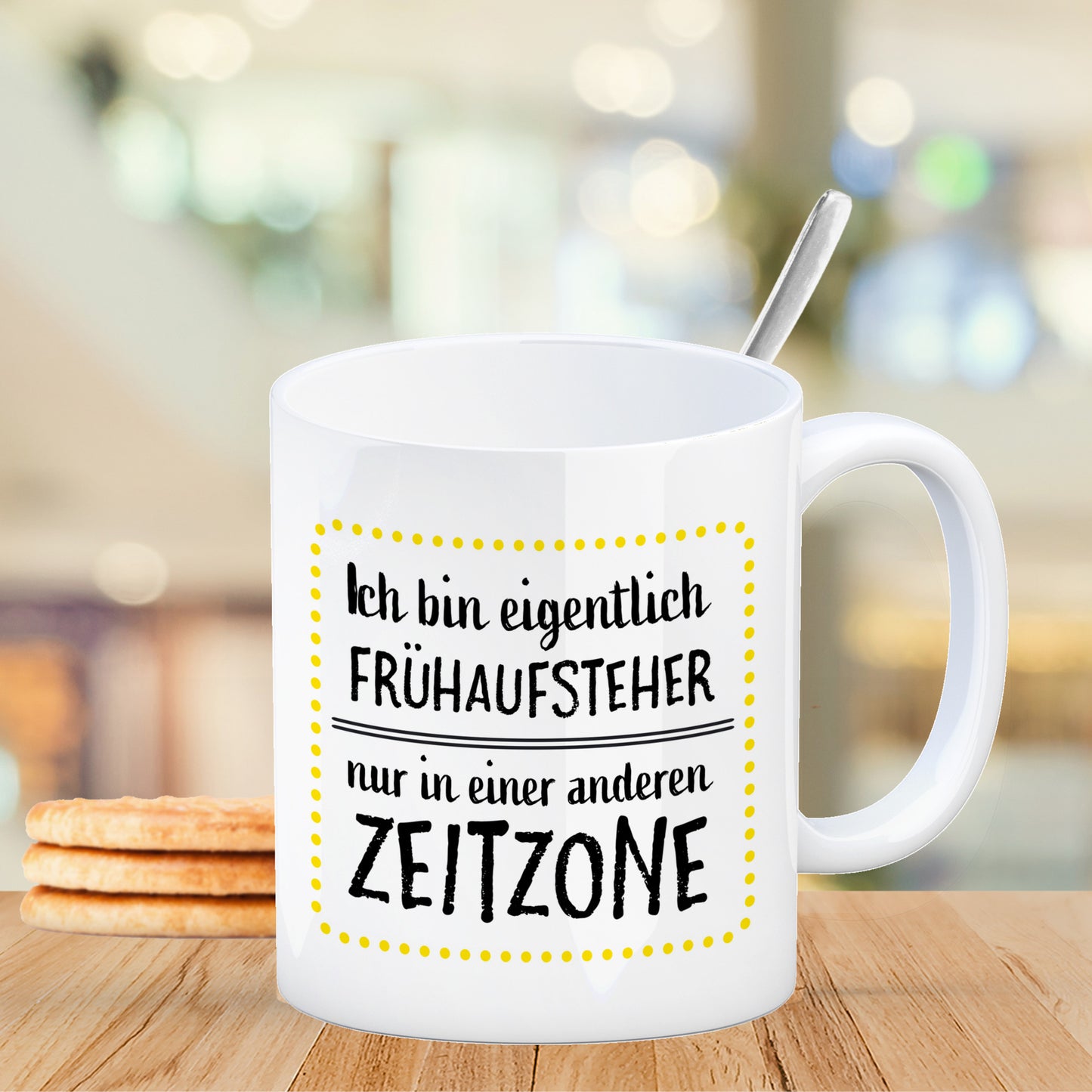 Ich bin eigentlich Frühaufsteher… Kaffeebecher