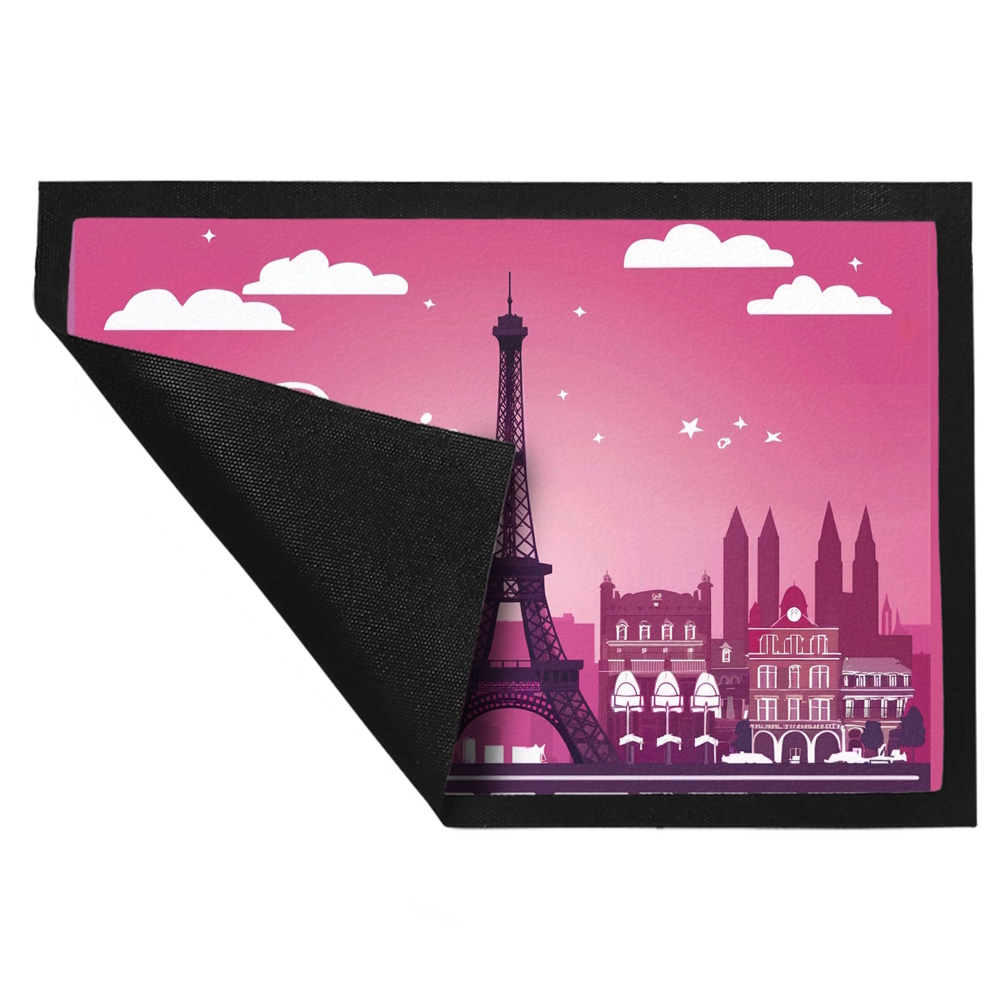 Paris Skyline Fußmatte XL in 40x60 cm