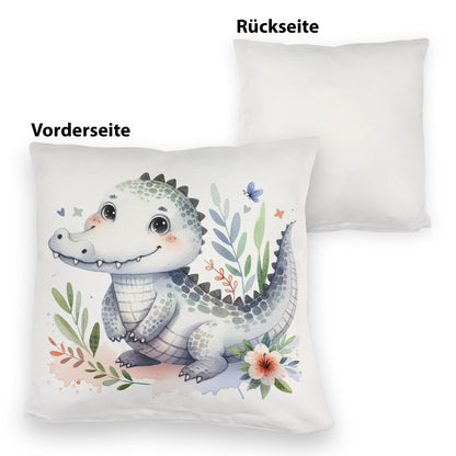 kleines Krokodil Kuschelkissen