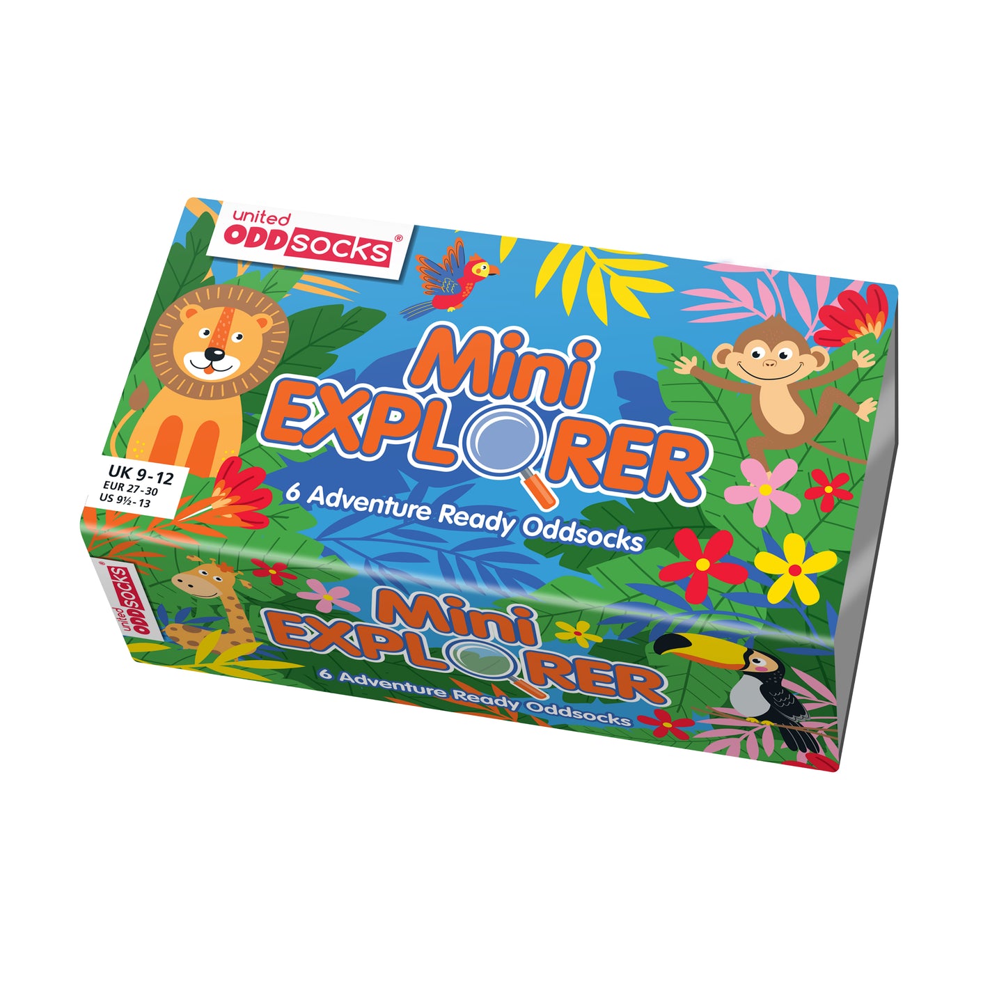 Mini Explorer Abenteuer Oddsocks Socken in 27-30,5 im 6er Set