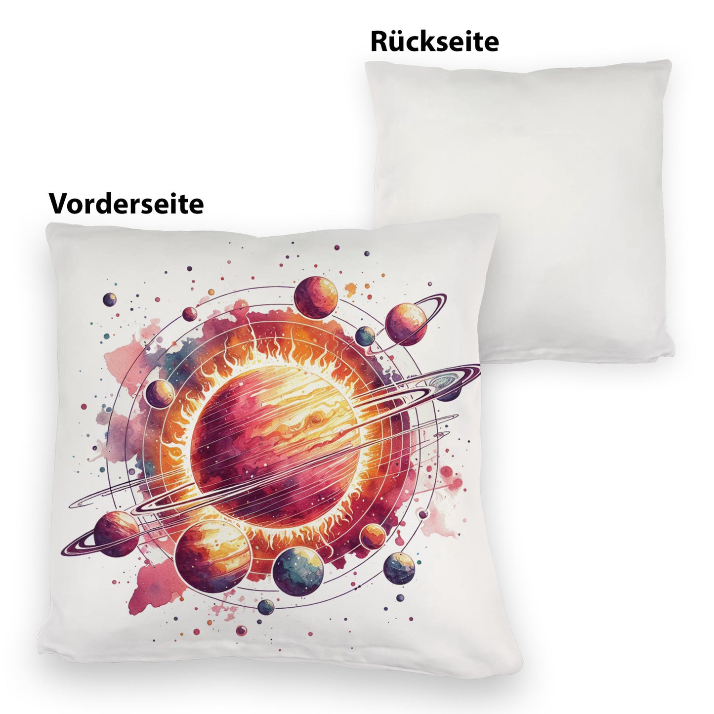 Sonnensystem Planeten Kuschelkissen