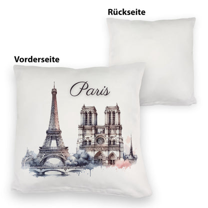 Wahrzeichen Paris Kuschelkissen