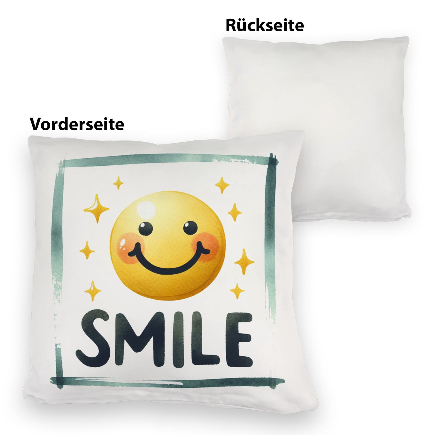 Smile Emoticon Kuschelkissen