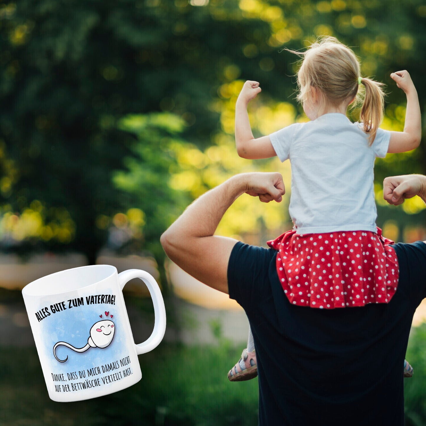 Danke Papa, dass du nicht Kaffeebecher zum Vatertag mit Bettwäsche Spruch