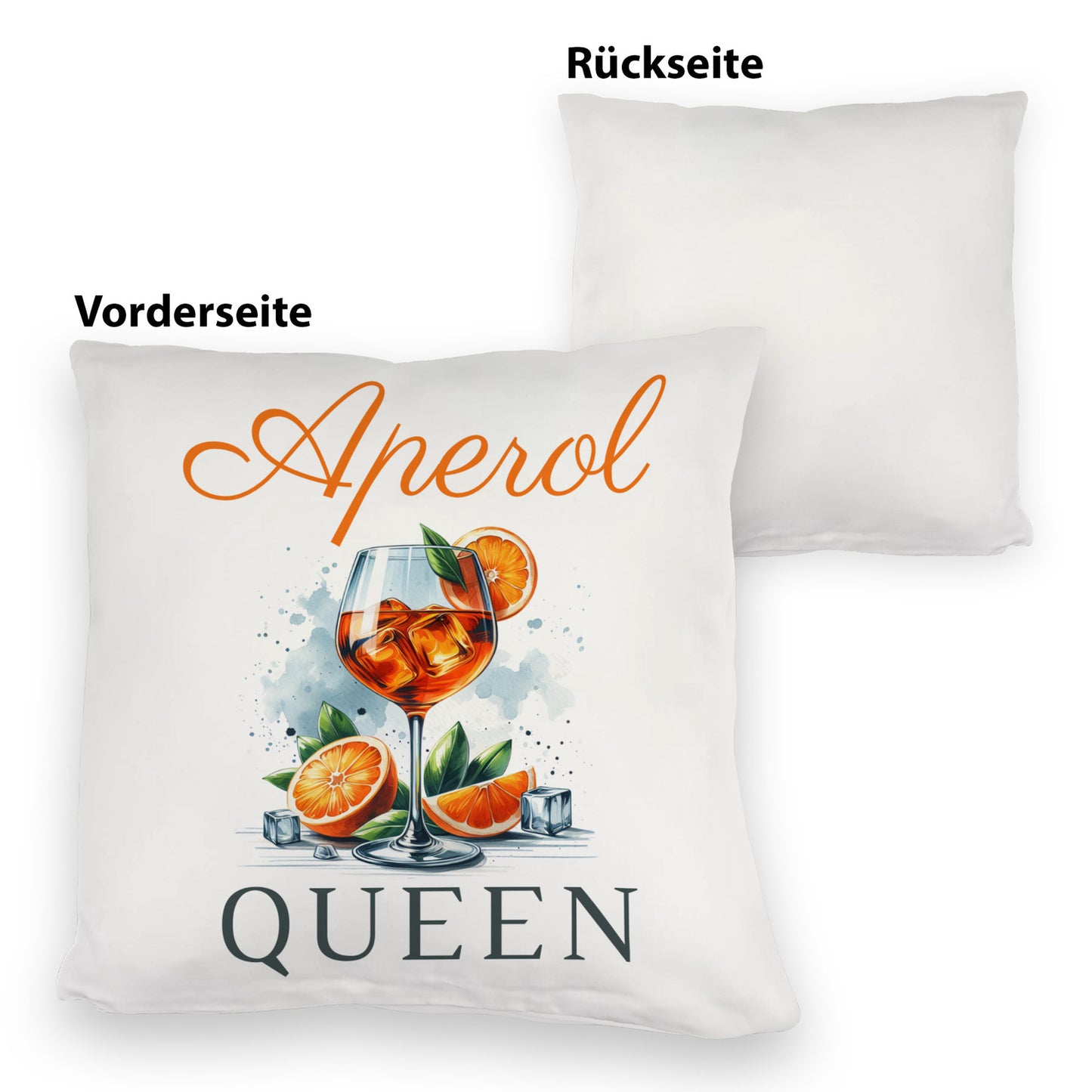 Aperol Queen Kuschelkissen