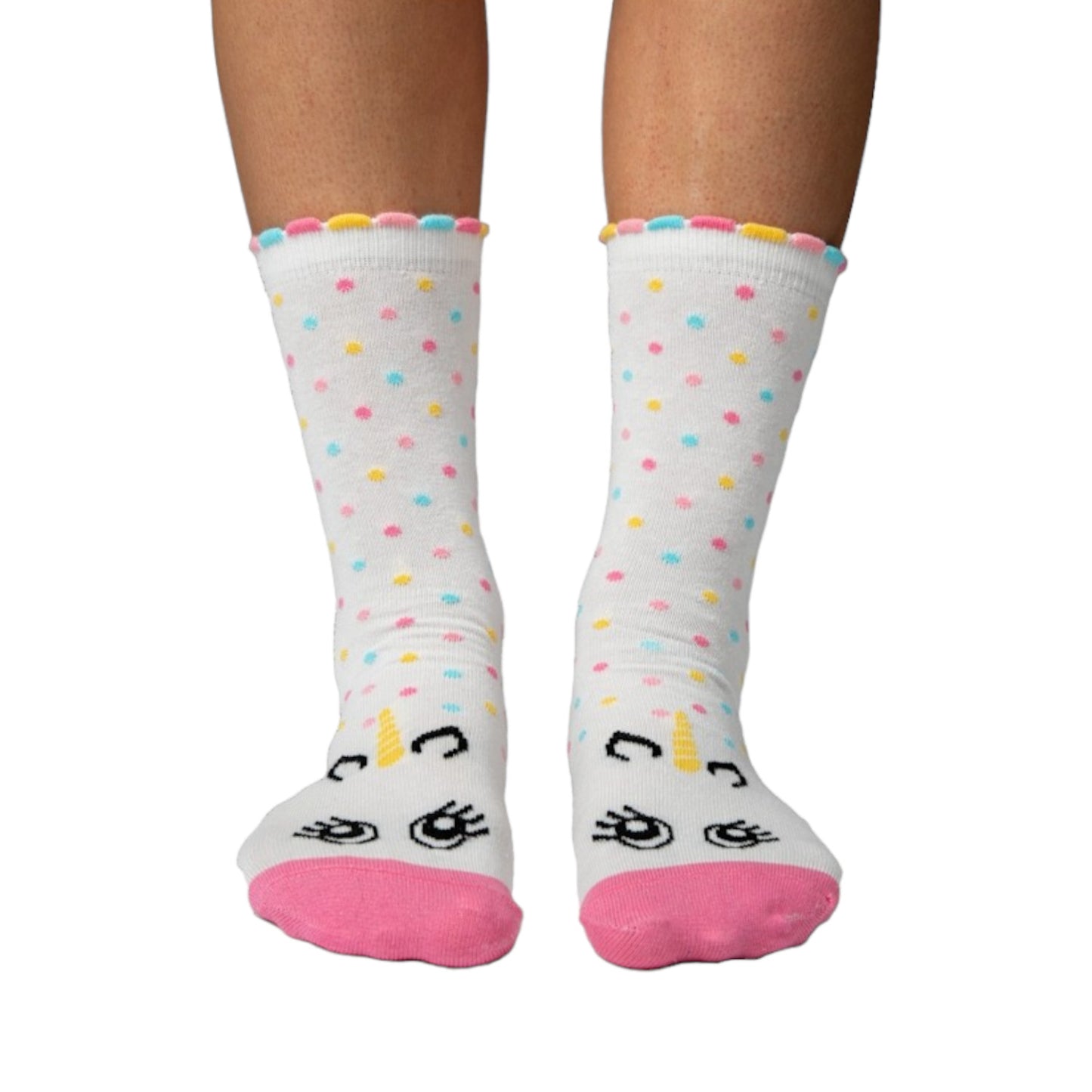 Mama und ich Cucamelon Socken Schwangerschaft Geschenk Einhorn Strumpf für Mutter und Kind (2 Paar)