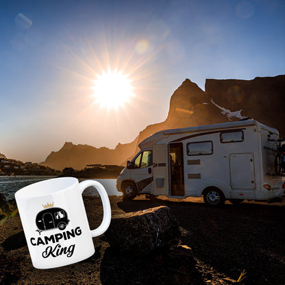 Camping-King Wohnwagen Kaffeebecher