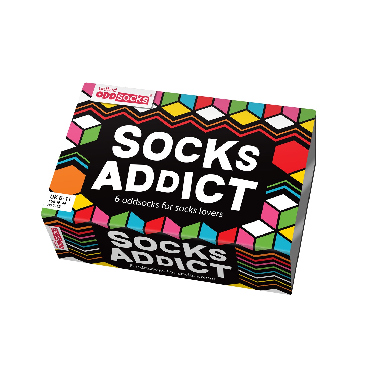 Socks Addict Oddsocks Socken in 39-46 im 6er Set