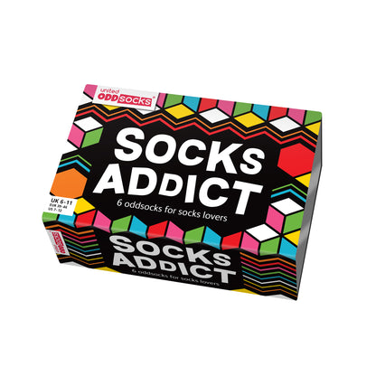 Socks Addict Oddsocks Socken in 39-46 im 6er Set