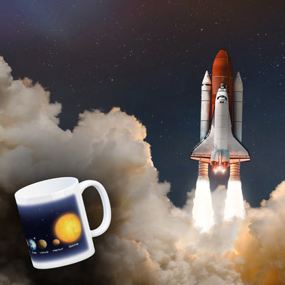 Planeten des Sonnensystems Kaffeebecher