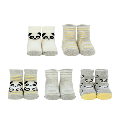 Panda Cucamelon Socken für Babys (5 Paar )