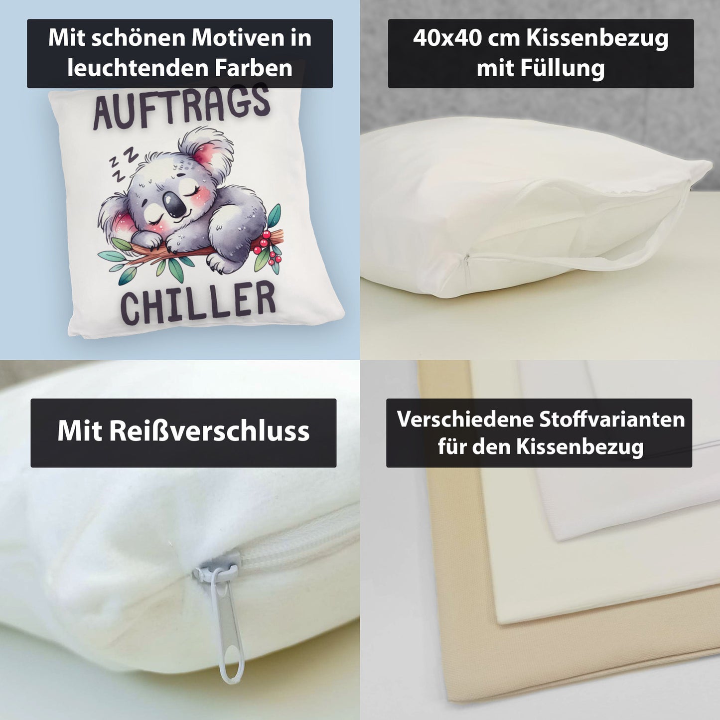 Koala Auftragschiller Kuschelkissen