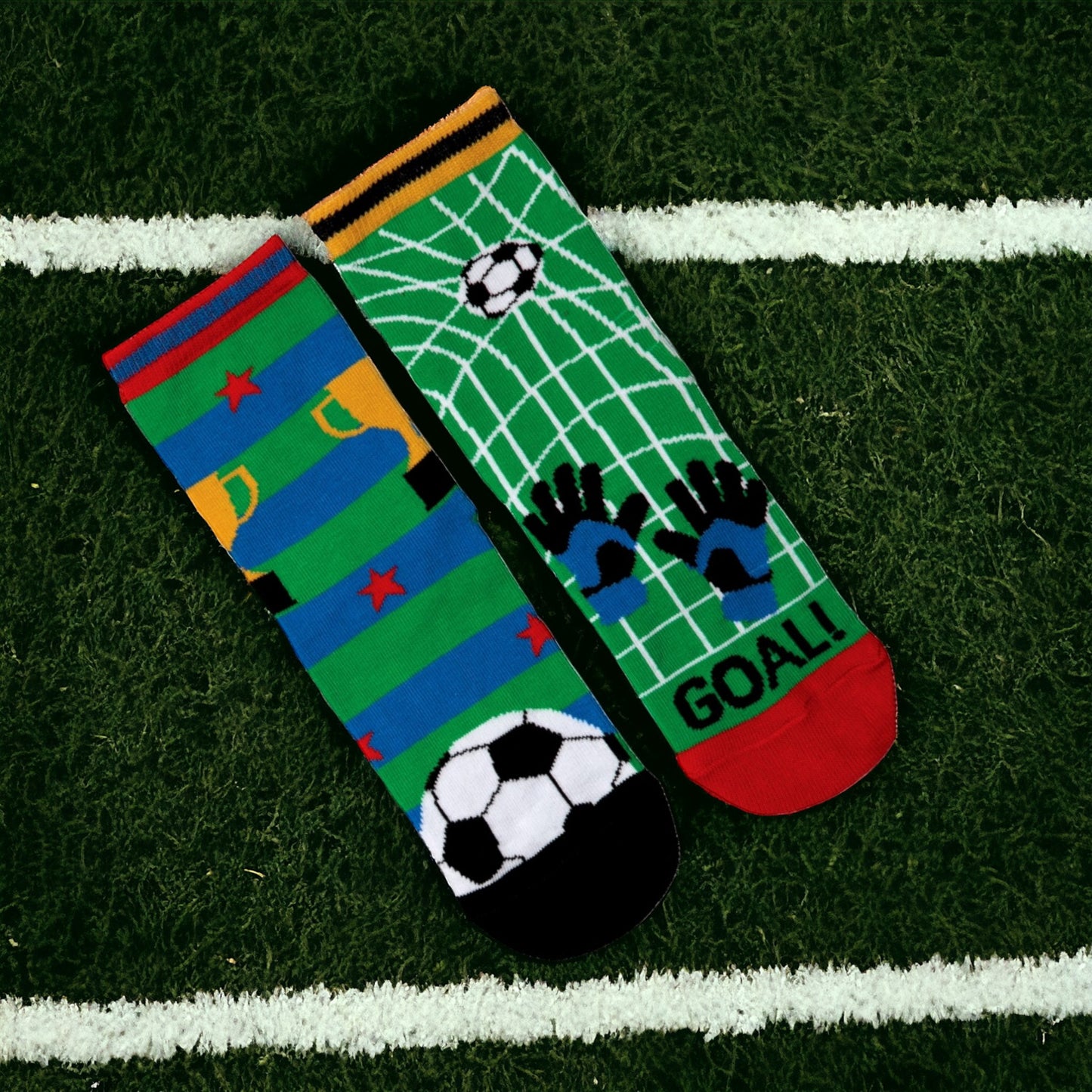 Kleiner Champion Oddsocks Socken Fußballsocken in 27-30 im 6er-Set