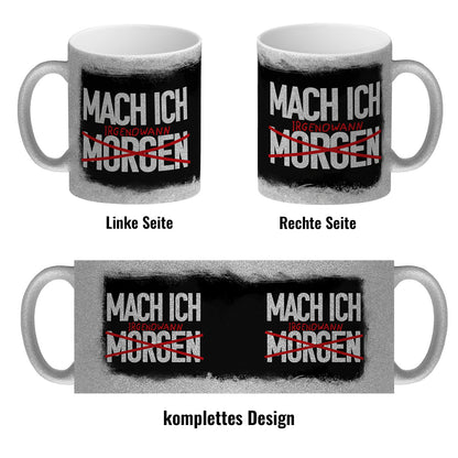 Mach ich irgendwann Glitzer-Kaffeebecher mit lustigem Spruch