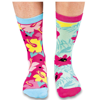 Verrückte Socken Oddsocks Tropicool für Frauen im 6er Set