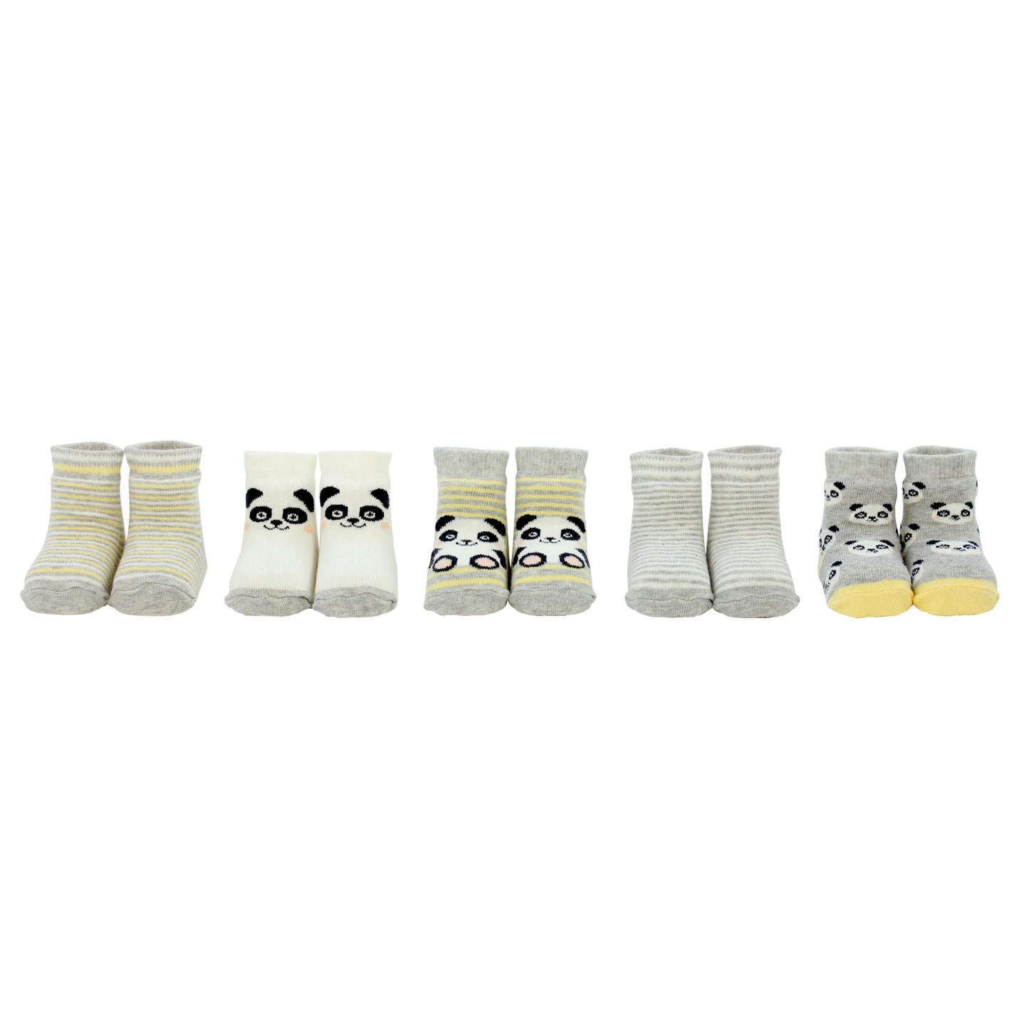 Panda Cucamelon Socken für Babys (5 Paar )