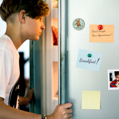 Mama, danke für alles Magnet rund rund mit niedlichem Hase