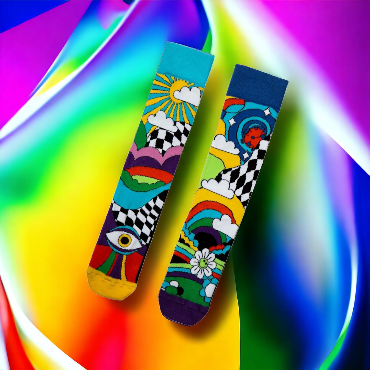 Sockedelic Oddsocks Socken Festival Outfit Festival Strumpf in 39-46 im 6er Set