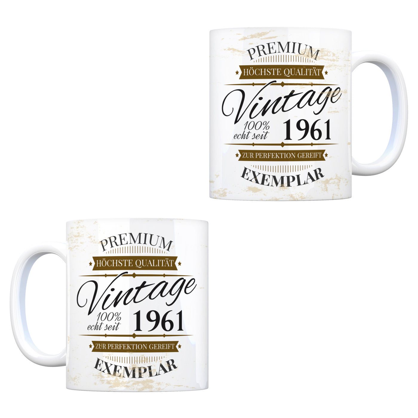 Vintage Tasse 100% echt seit 1961 - Premium Exemplar - Zur Perfektion gereift -