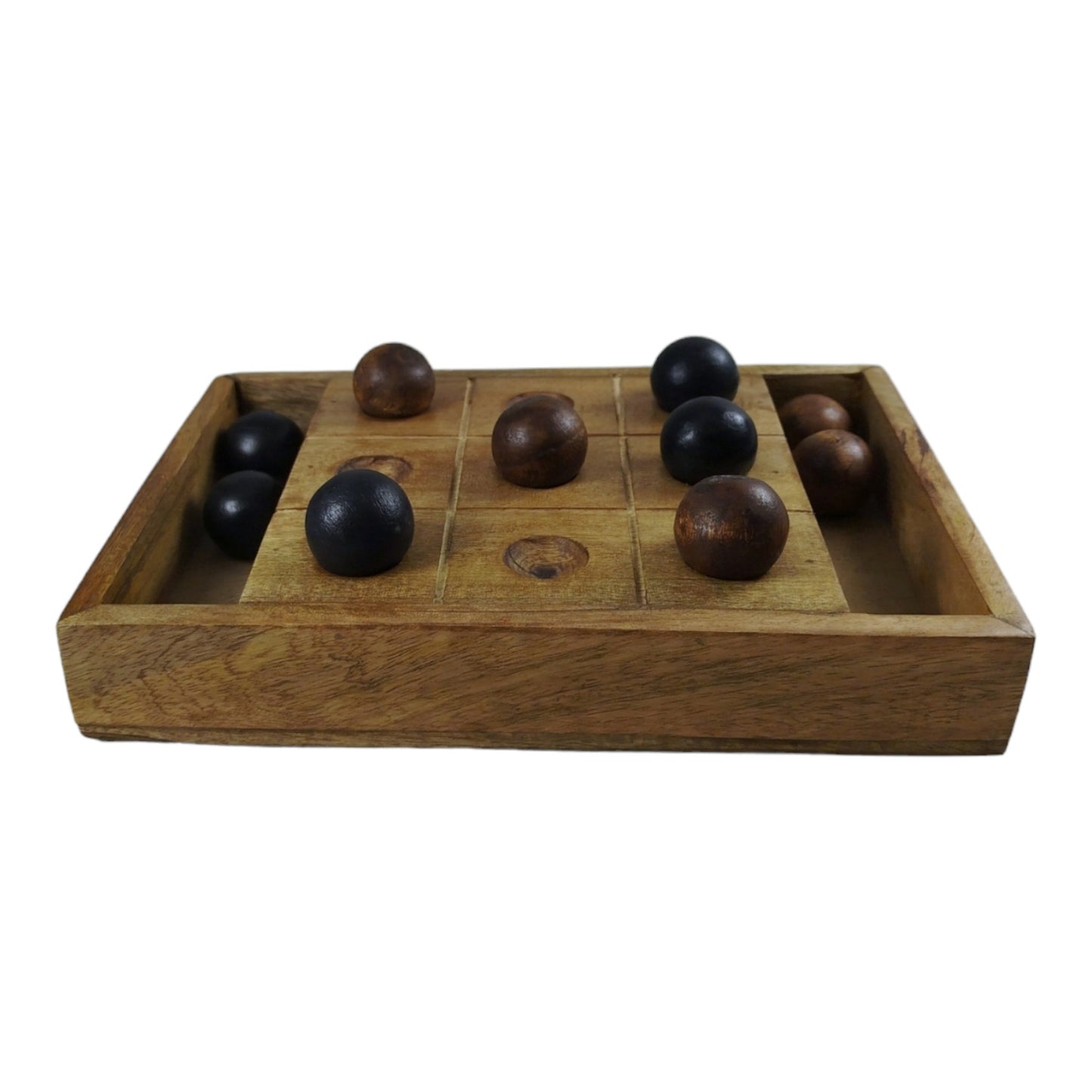 Gesellschaftsspiel Tic Tac Toe Spiel Brettspiel aus Holz