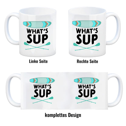 What's sup Kaffeebecher für stand up paddler