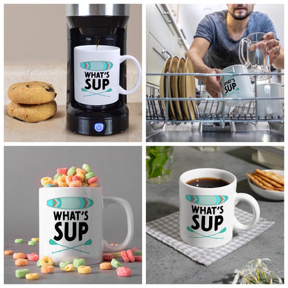 What's sup Kaffeebecher für stand up paddler