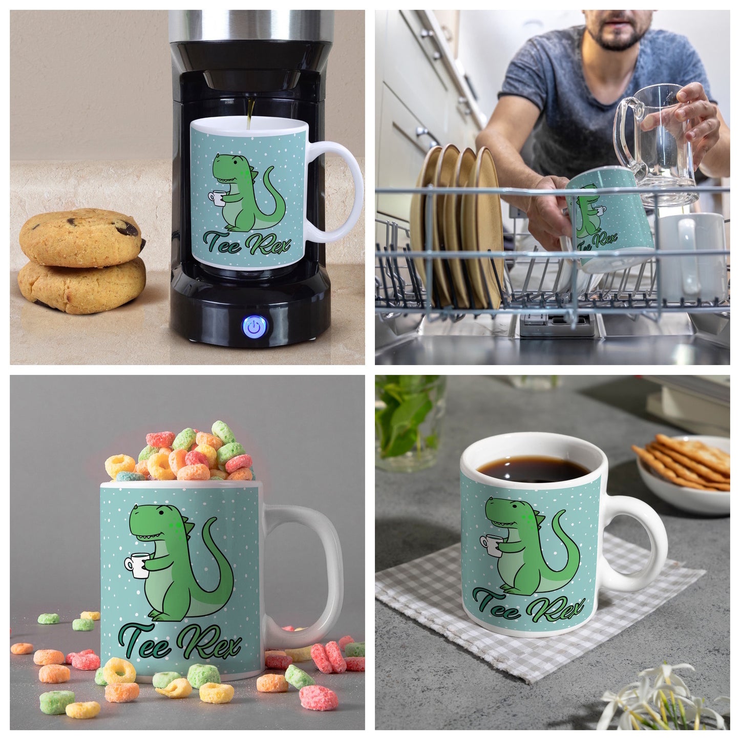 Tee Rex Dino Kaffeebecher