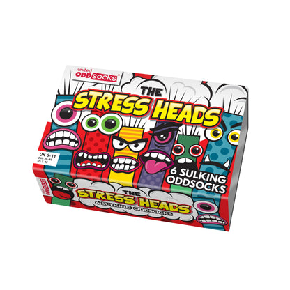 Stress Heads Oddsocks Socken in 39-46 im 6er Set