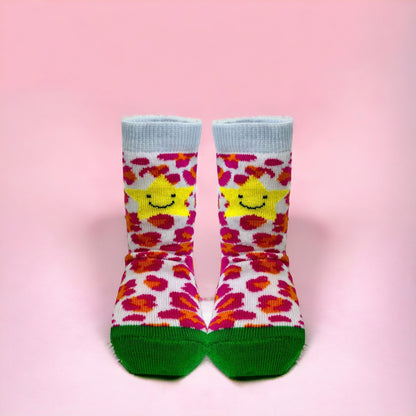 Beste Schwester Cucamelon Socken Kindersocken für 2-4-Jährige mit Geschenkverpackung (5 Paare)