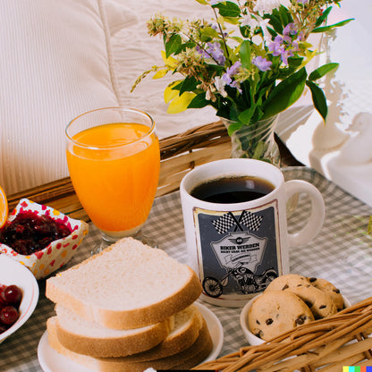 Motorradfahrer und Biker Kaffeebecher bzw. Tasse zum 60. Geburtstag als Geschenk