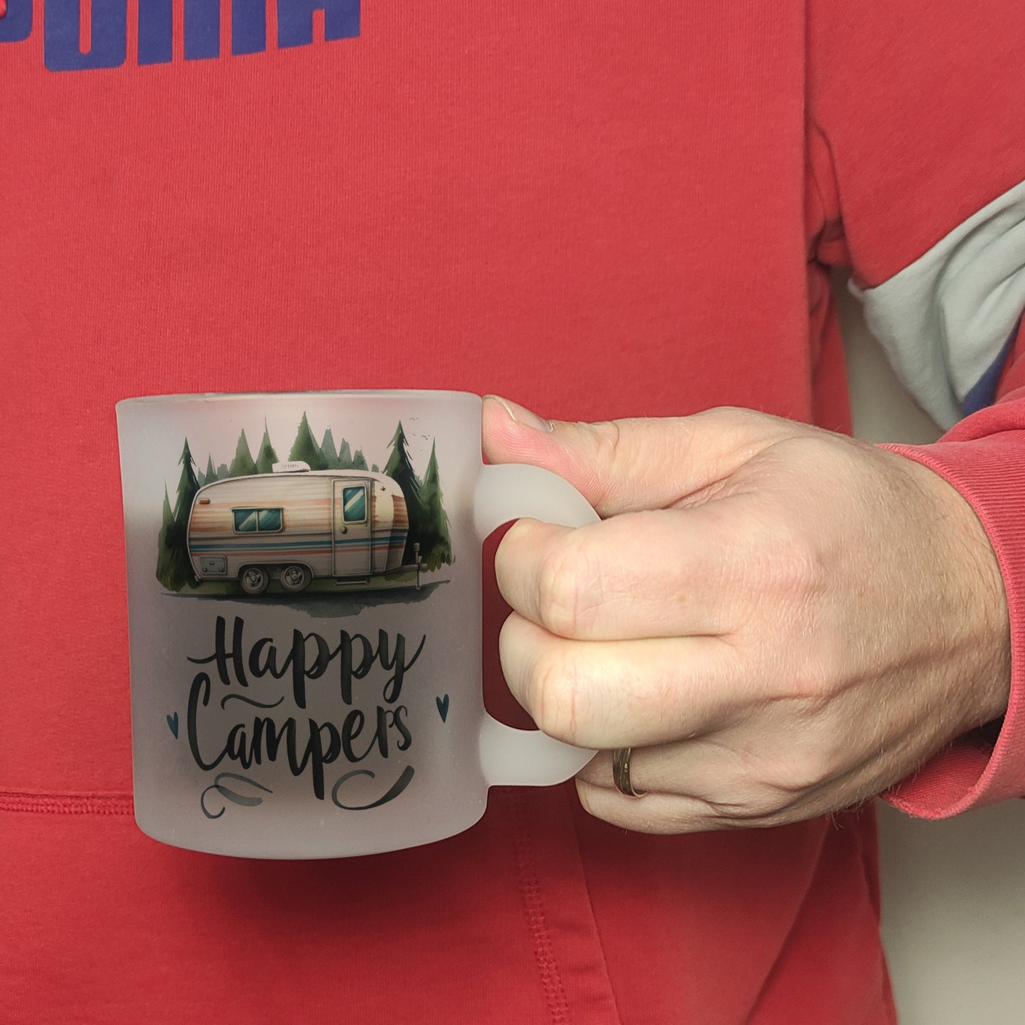 Happy Campers Glas Tasse