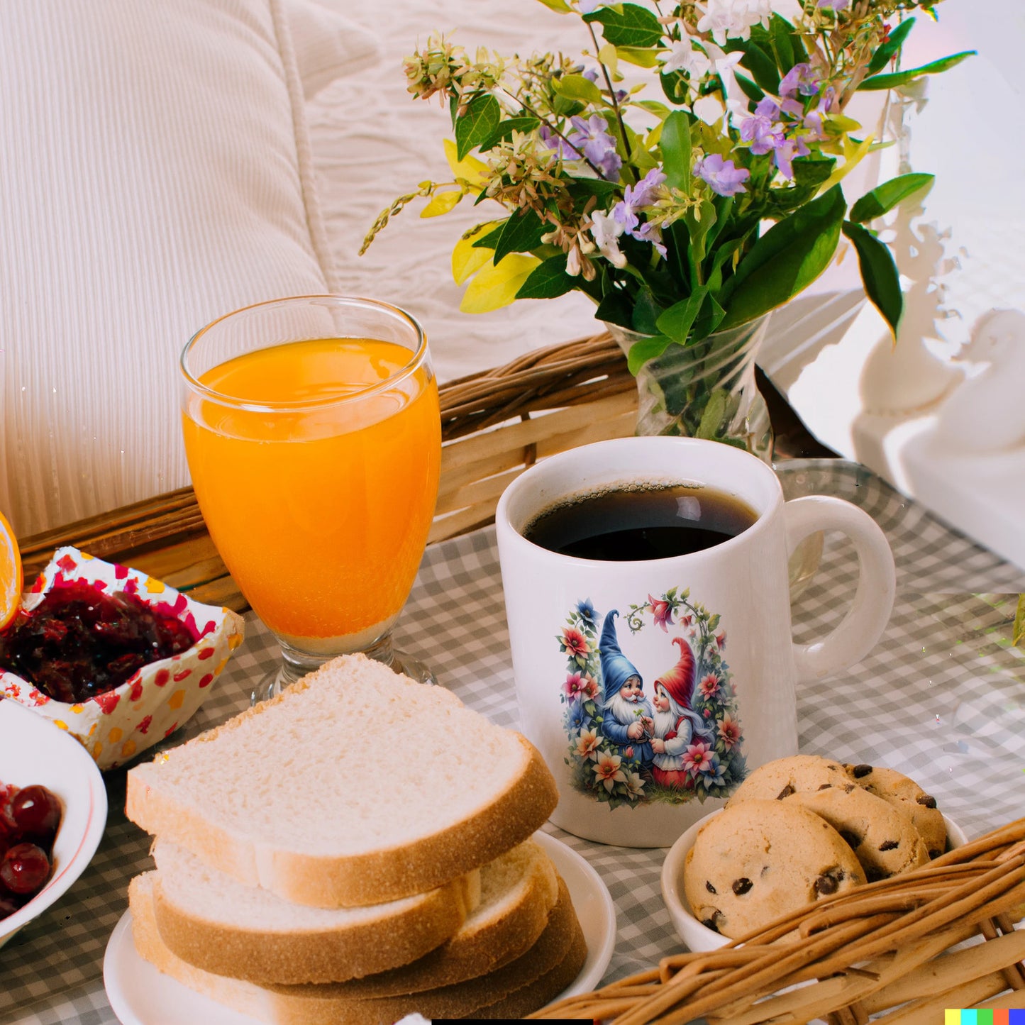 Verliebte Gartenzwerge Kaffeebecher