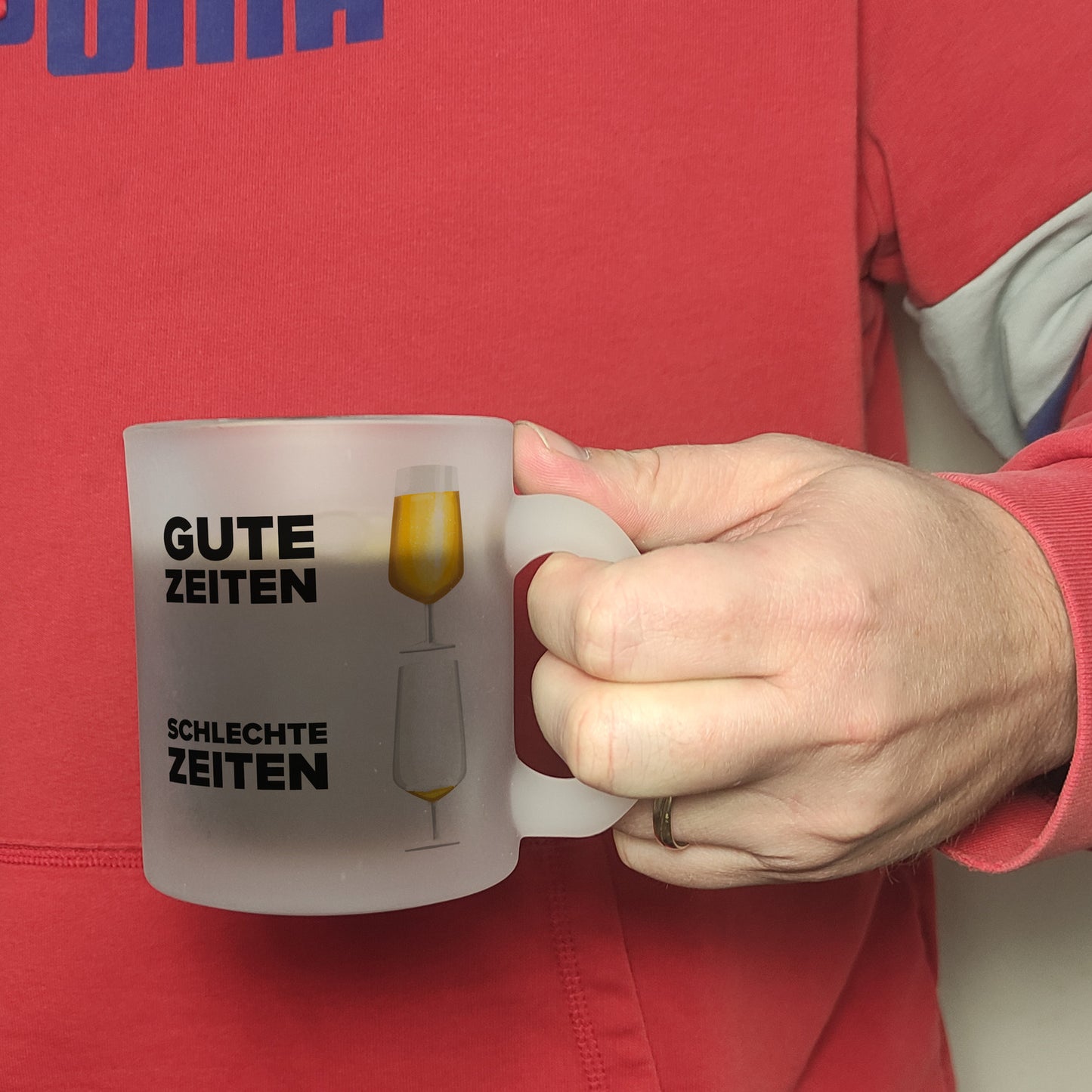 Gute Zeiten - Schlechte Zeiten Bier Glas Tasse