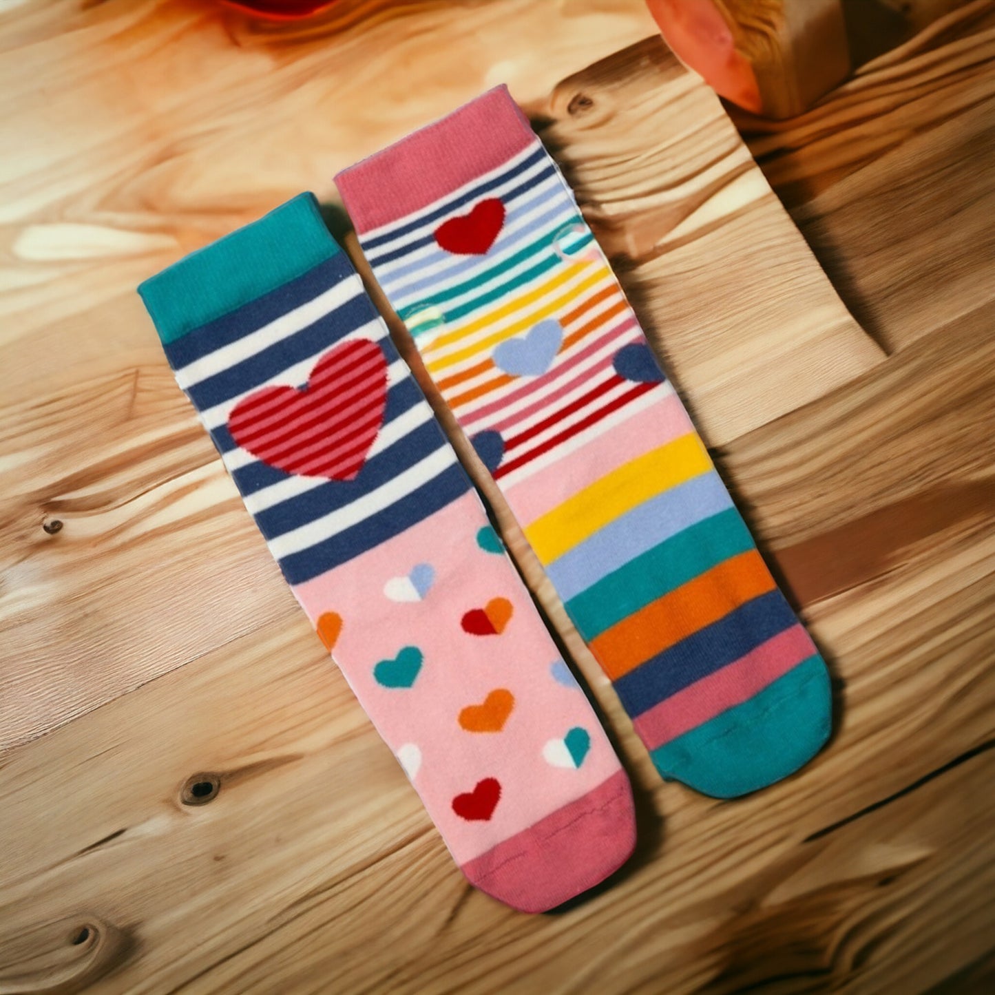 Ein Herz und eine Seele Oddsocks Socken Herzsocken Liebe Strumpf in 37-42 im 6er-Set