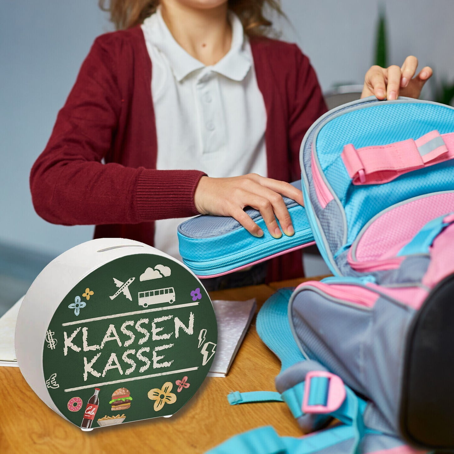 Klassenkasse für die Schule Spardose