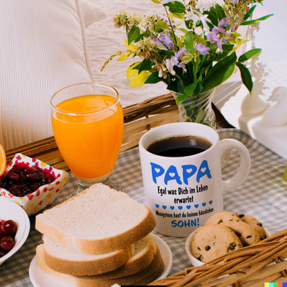 Papa, wenigstens hast du keinen hässlichen Sohn Kaffeebecher