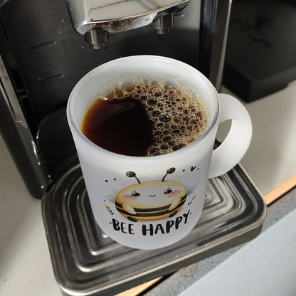 Biene Bee Happy Glas Tasse