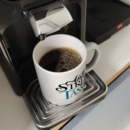 Anti-Stress Tasse Glitzer-Kaffeebecher für Ruhe