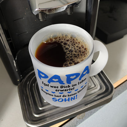 Papa, wenigstens hast du keinen hässlichen Sohn Glas Tasse