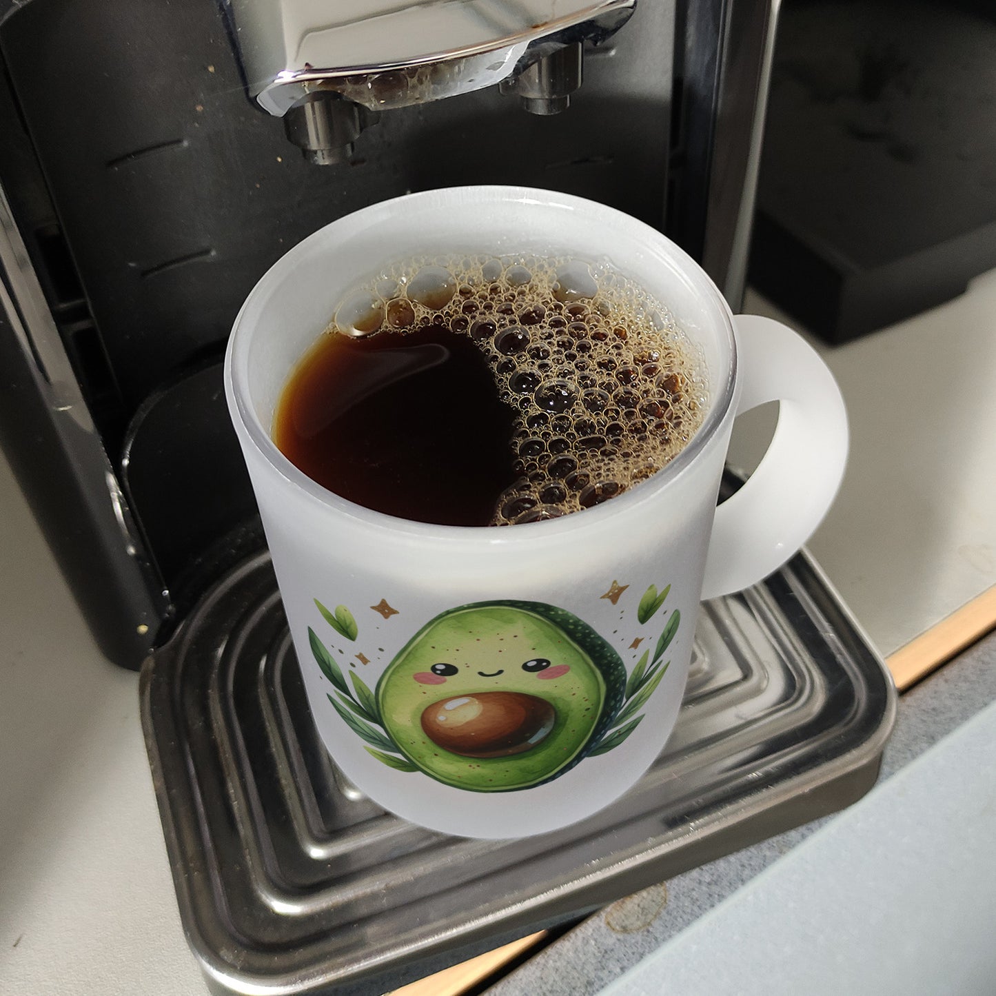 Avocado Glas Tasse