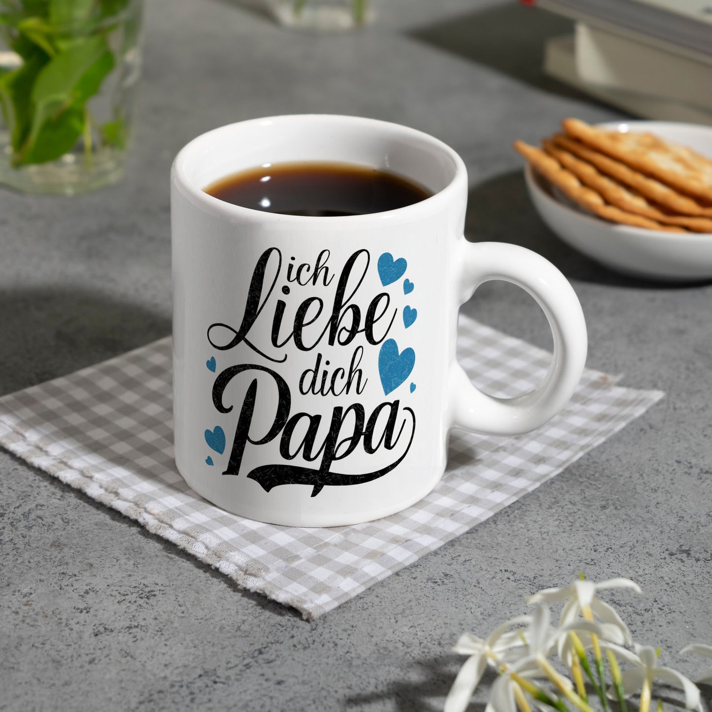 Ich Liebe Dich Papa Kaffeebecher