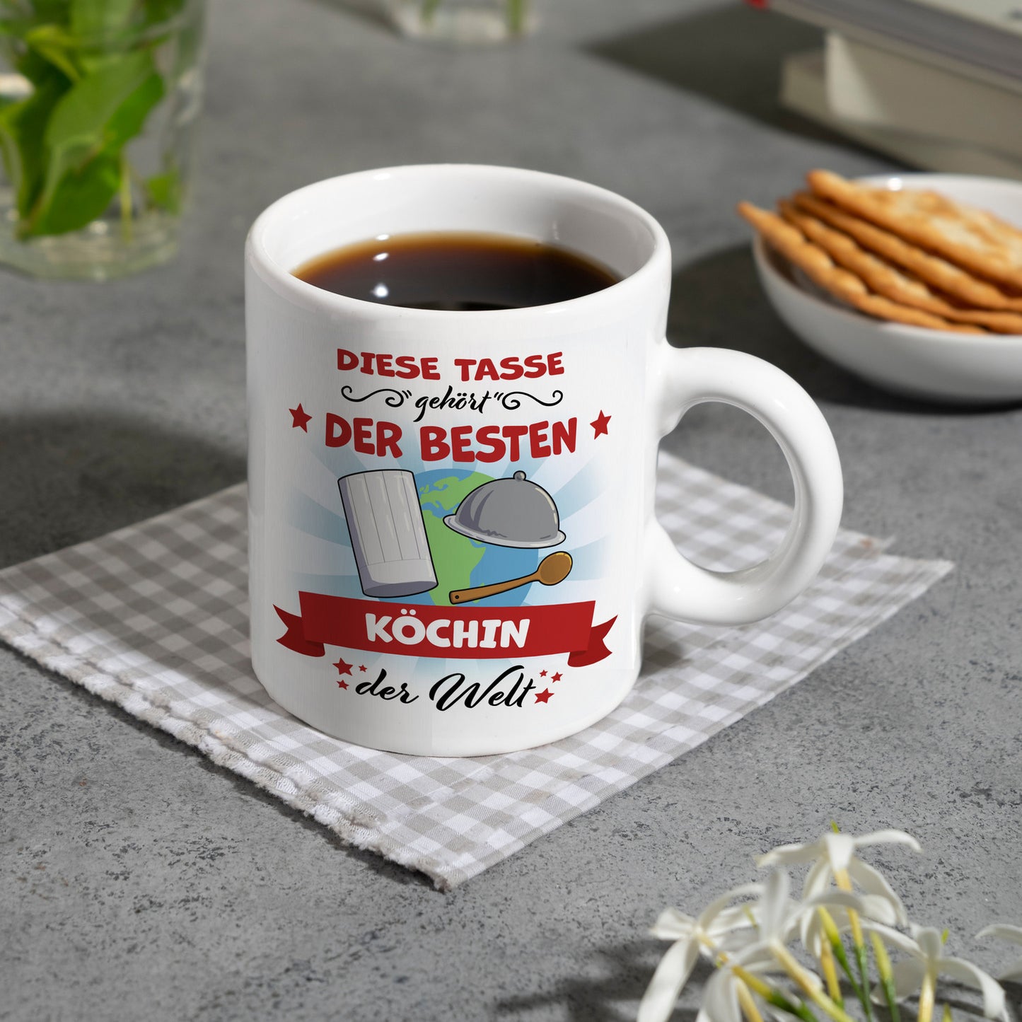 Beste Köchin der Welt Kaffeebecher