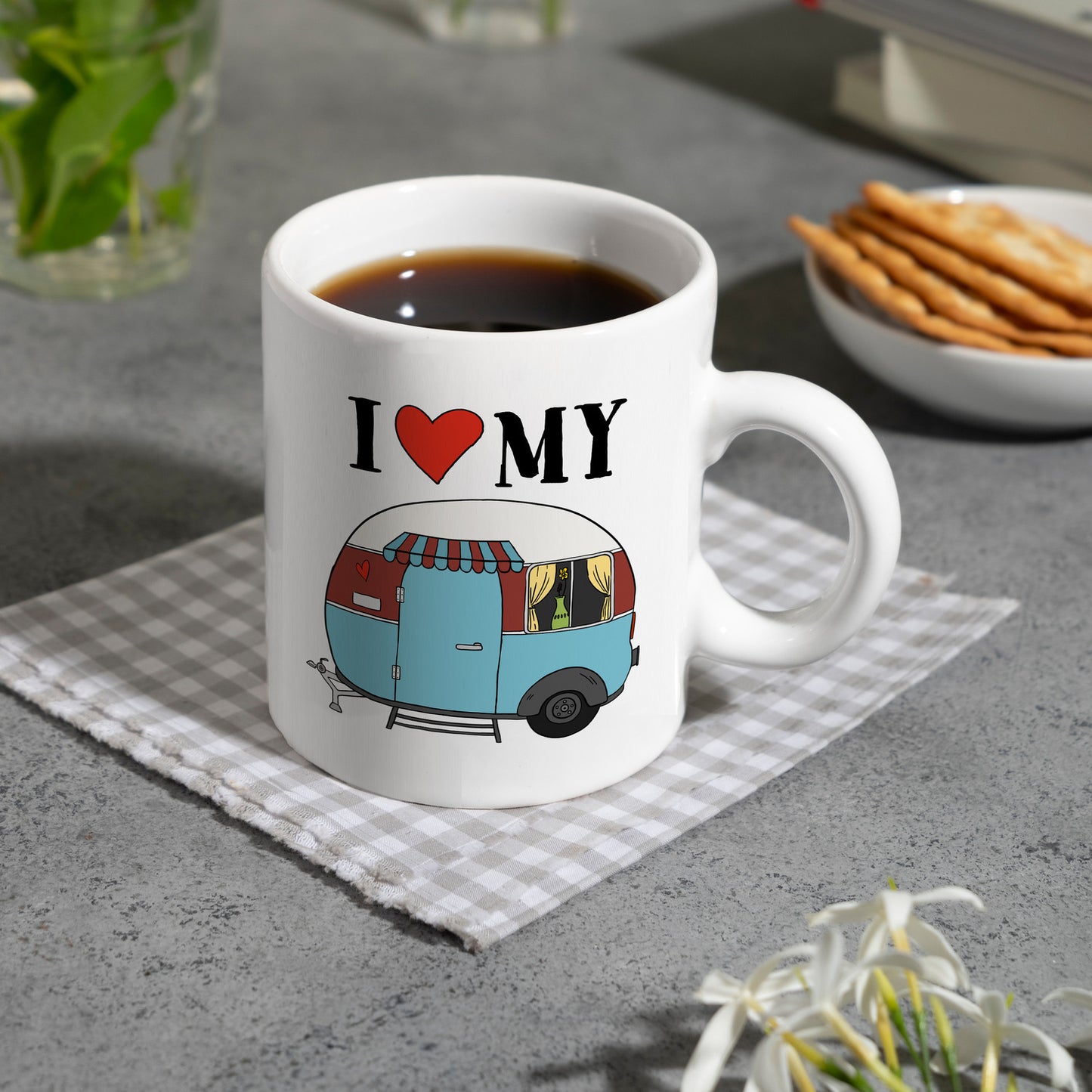 I love my Caravan Wohnwagen Kaffeebecher